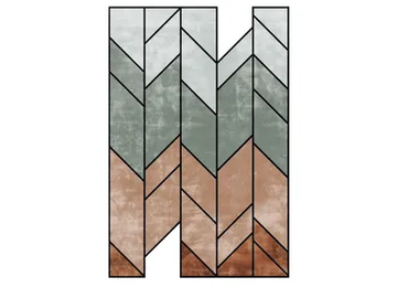 TANGRAM FELCE - Hand-tufted rug by Sirecom Tappeti - view 2